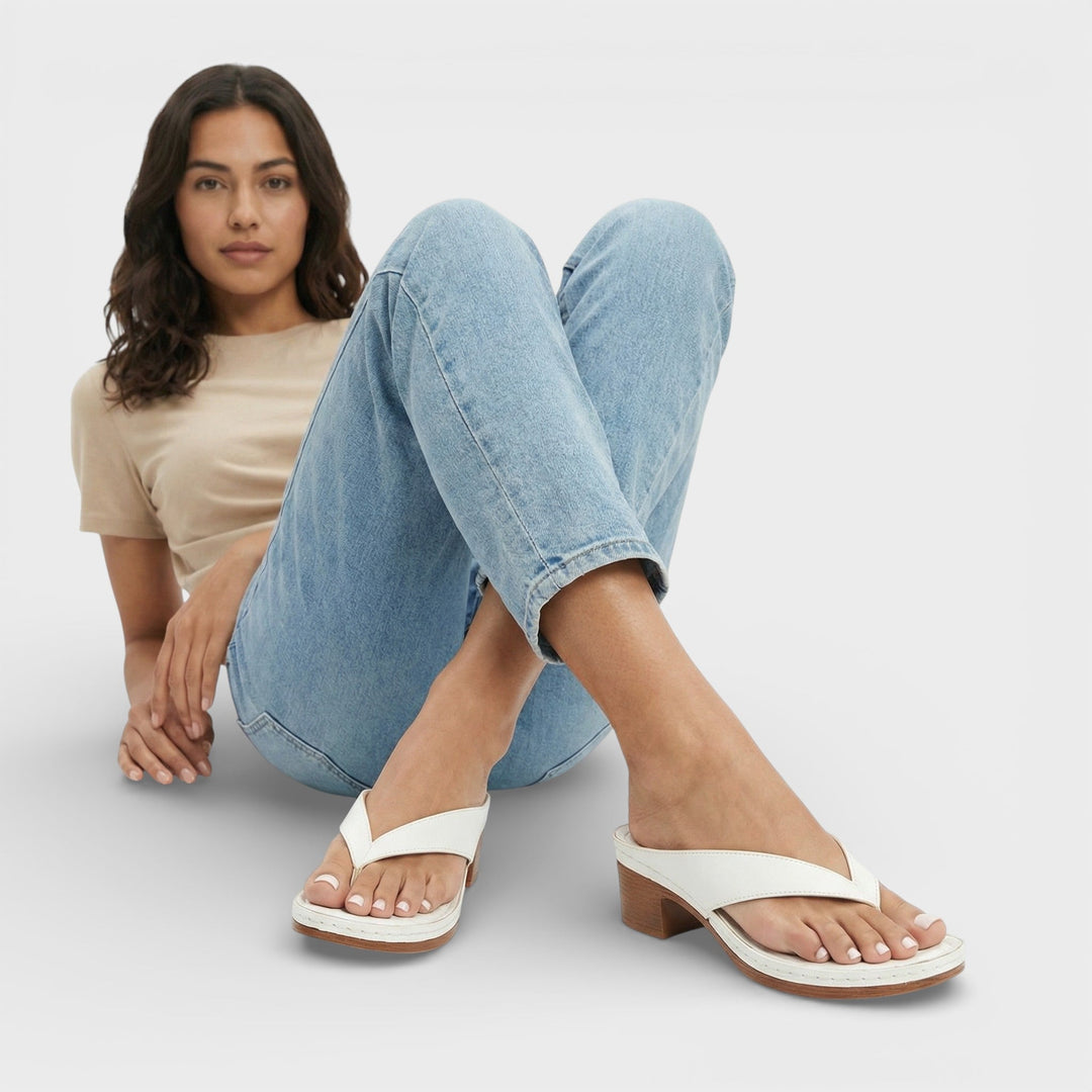Sandales Orthopédiques Talon Bas Femme