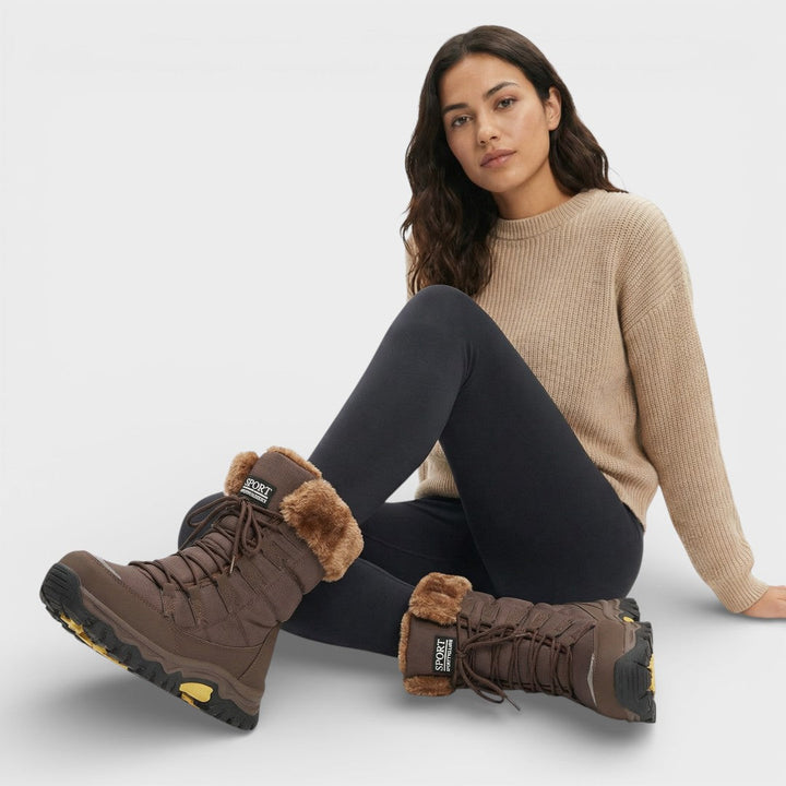 Bottes Neige Mi-Mollet Femme