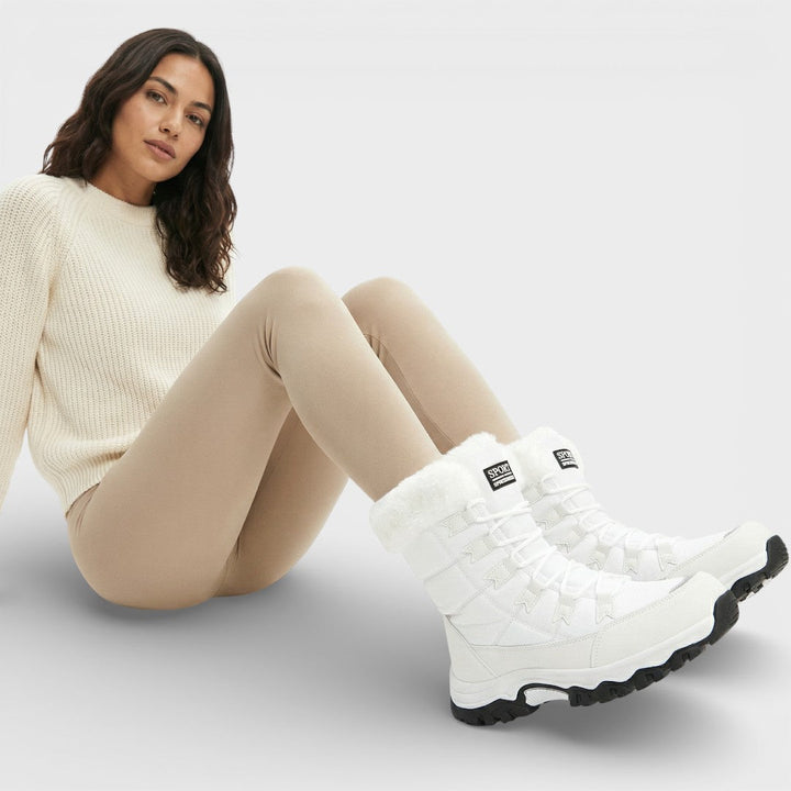 Bottes Neige Mi-Mollet Femme