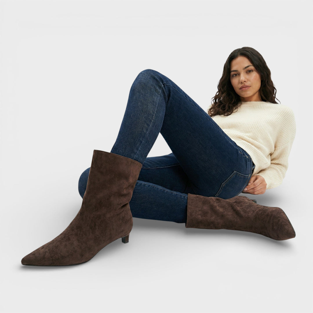 Bottines Vintage Pointe Fine Femme