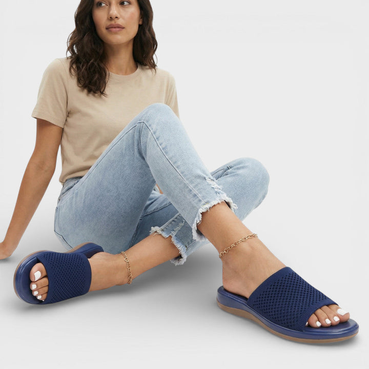 Sandales Plateforme Slide Confortables Femme
