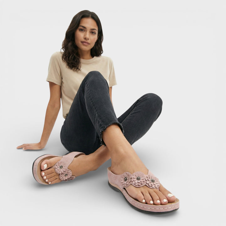 Sandales Confortables Femme Semelle Orthopédique