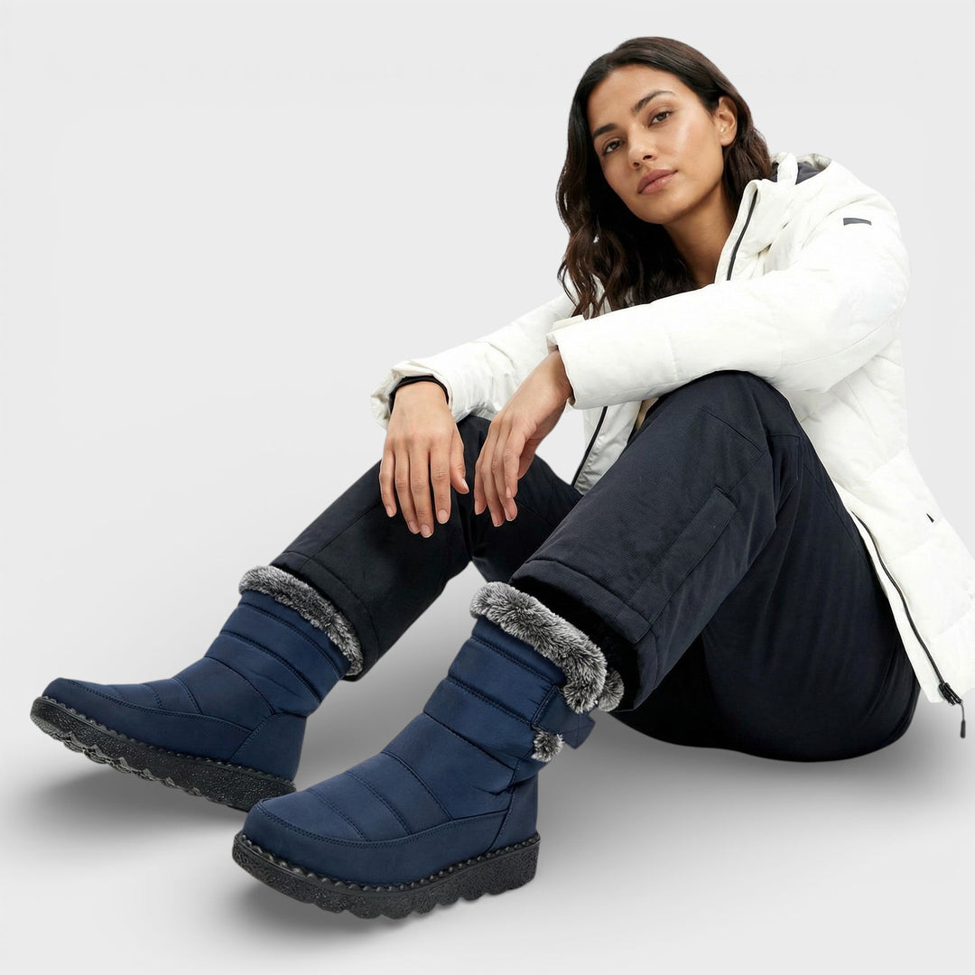 Bottes Neige Imperméables Hiver Femme