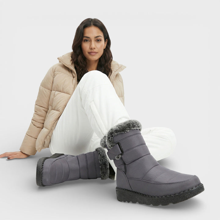 Bottes Neige Imperméables Hiver Femme
