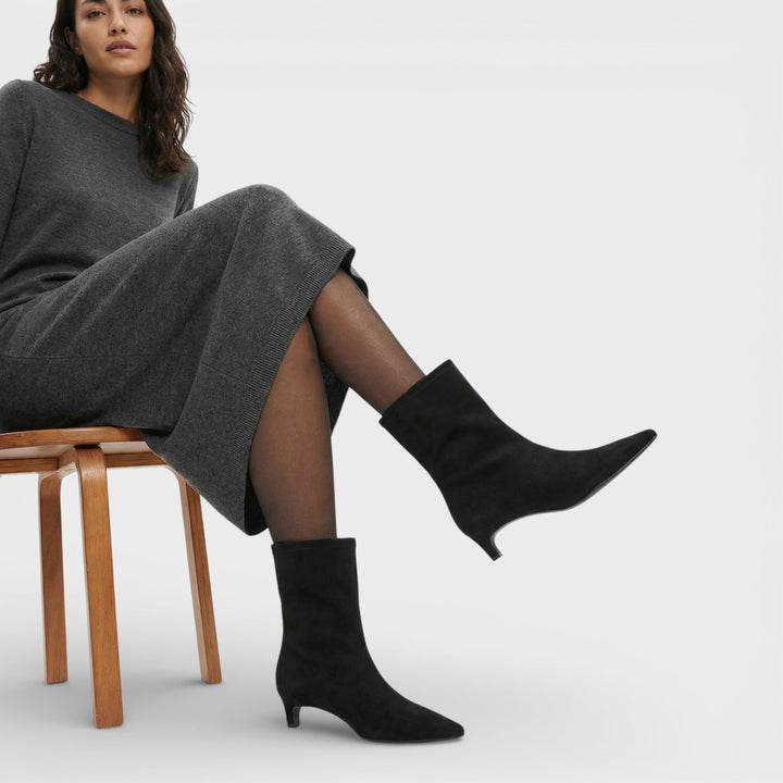 Bottines Vintage Pointe Fine Femme