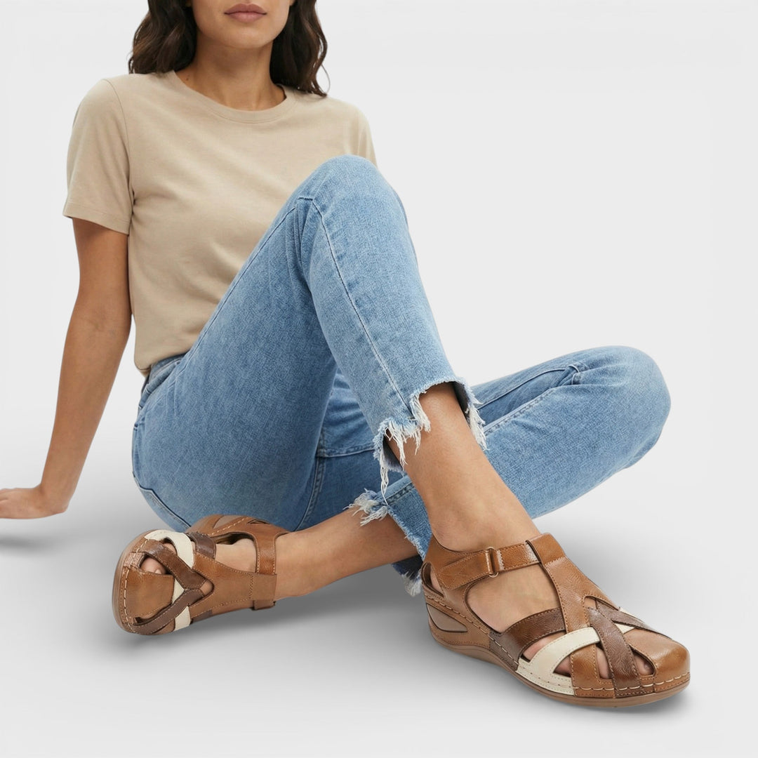 Sandales Orthopédiques Vintage Femme