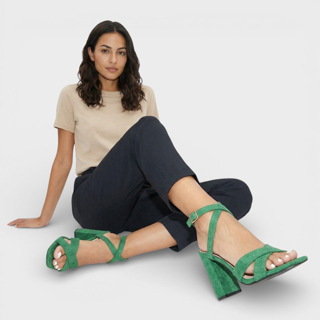Sandales Élégantes Talon Haut Femme