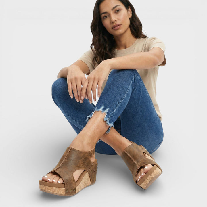 Sandales Compensées Femme Plateforme Confortables