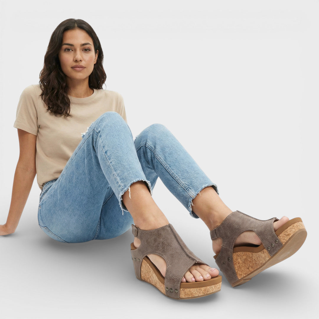 Sandales Compensées Femme Plateforme Confortables
