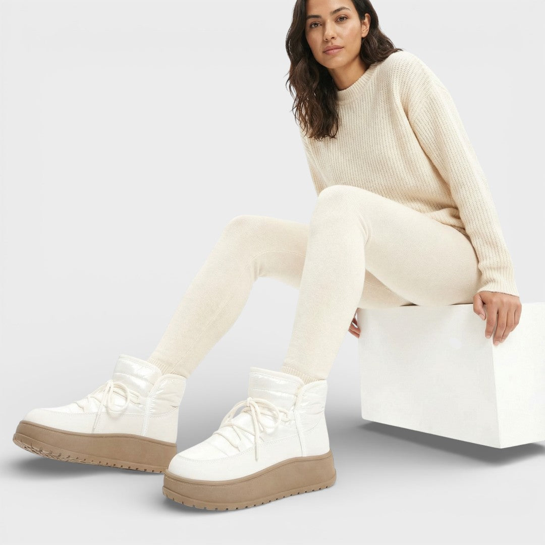 Bottes Neige Plateforme Hiver Femme