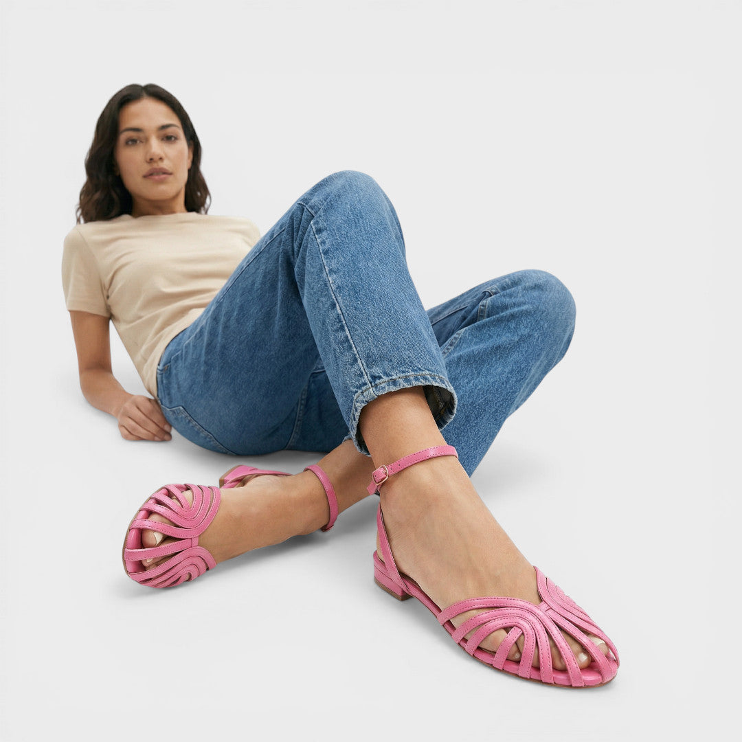 Sandales Plates Femme Bout Ouvert