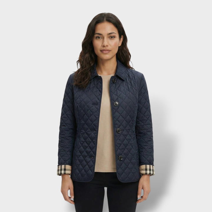 Veste Matelassée Losanges Femme