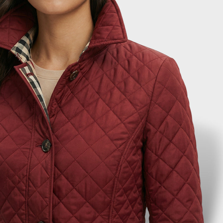 Veste Matelassée Losanges Femme