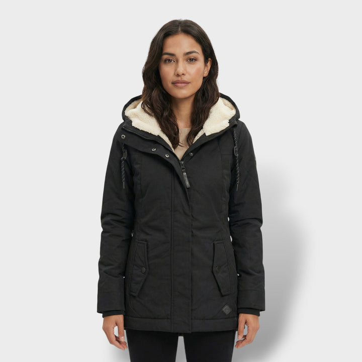 Manteau Long Femme Capuche Fourrure