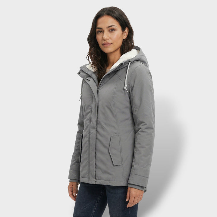 Manteau Long Femme Capuche Fourrure