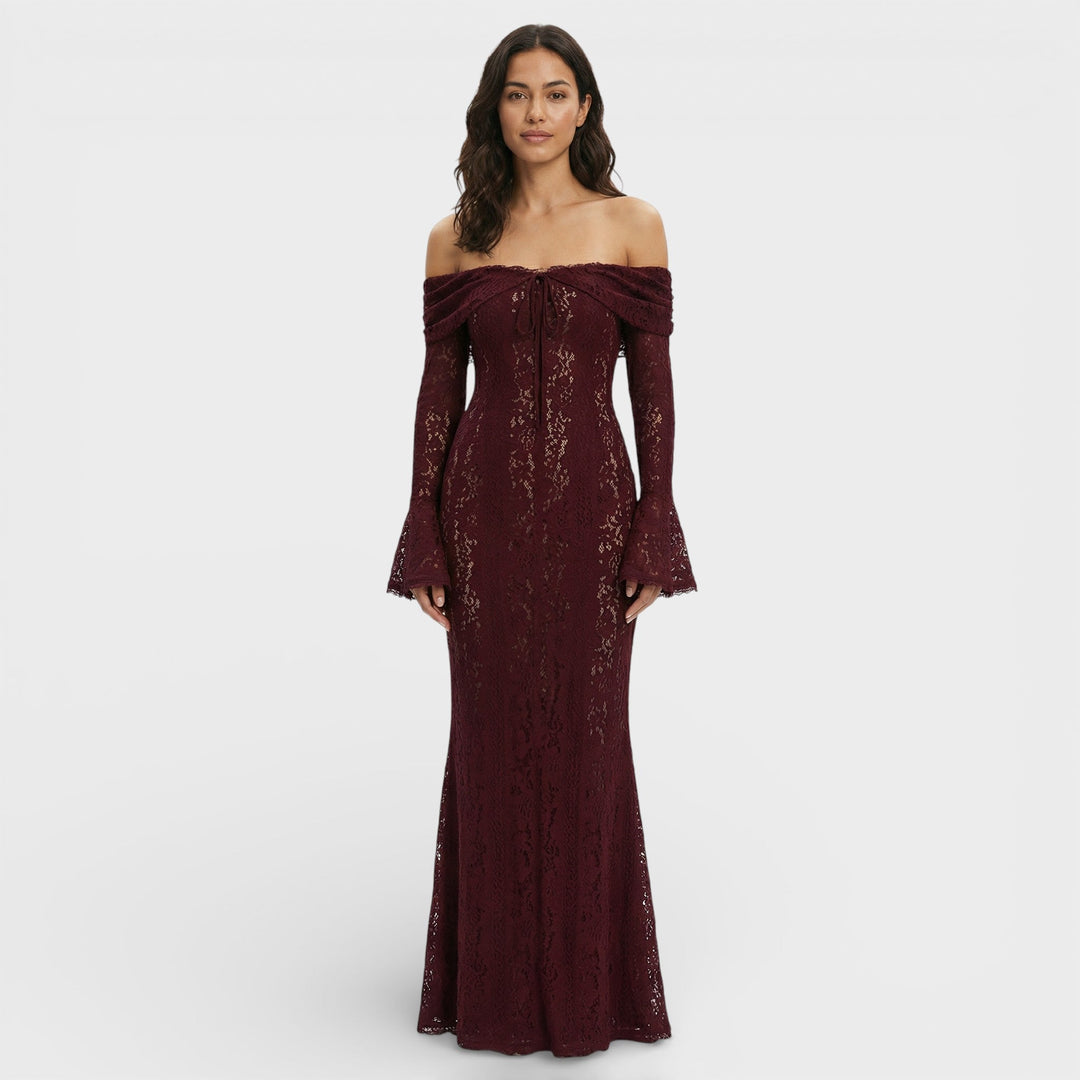 Robe Maxi Élégante Invitée Mariage