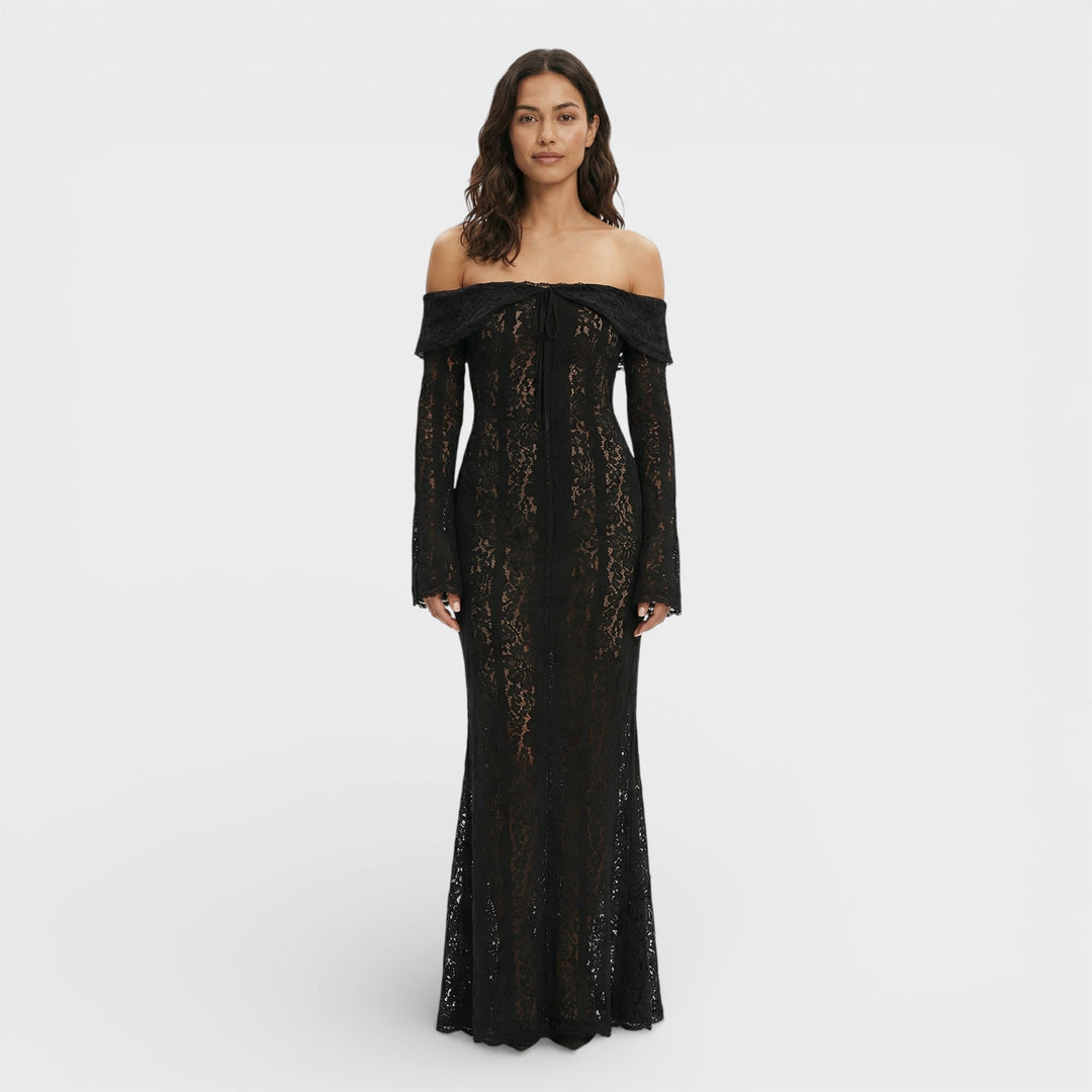 Robe Maxi Élégante Invitée Mariage