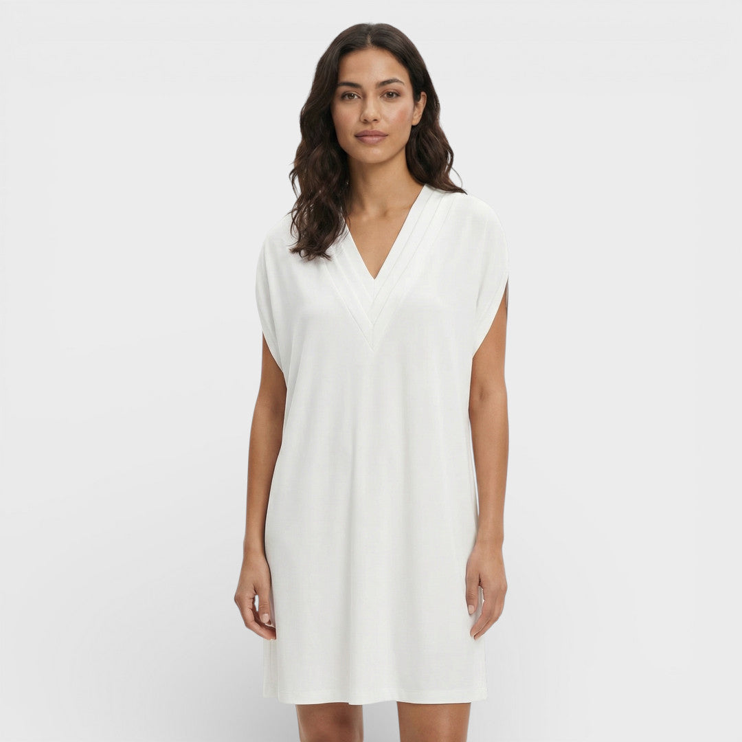 Robe Élégante Manches Ouvertes Femme