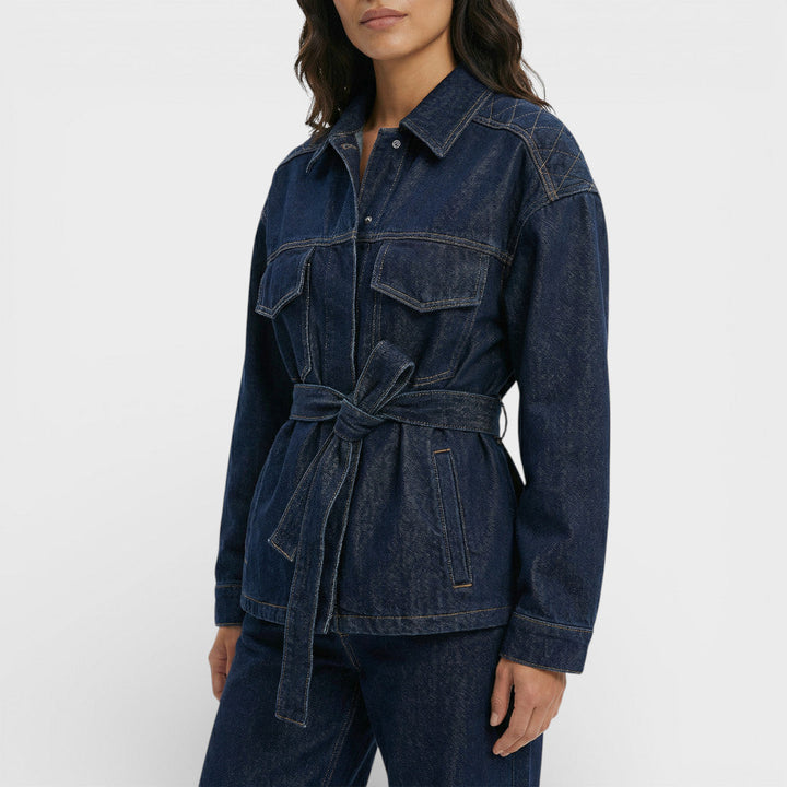 Ensemble Deux Pièces Denim Femme