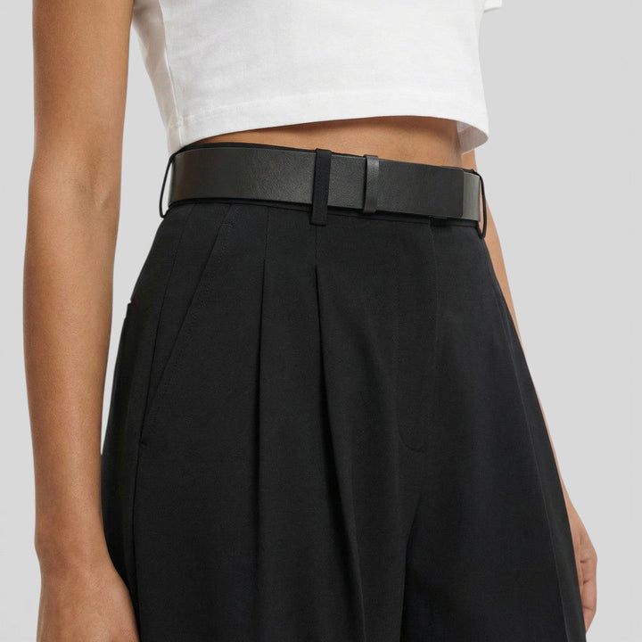 Pantalon Palazzo Coton Large Femme