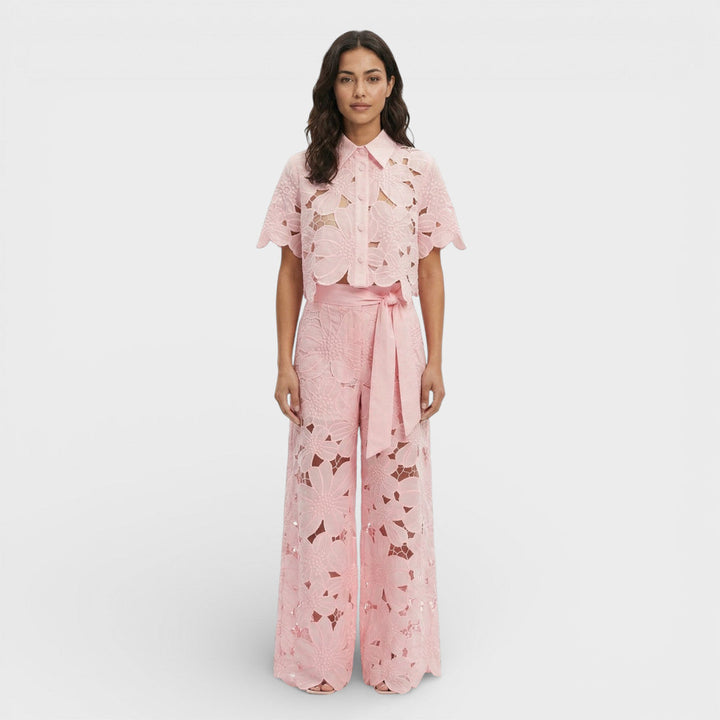 Ensemble Élégant Femme Chemise Pantalon