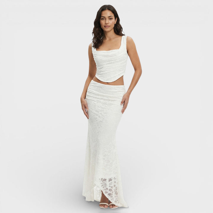 Ensemble Invitée Femme Top Jupe