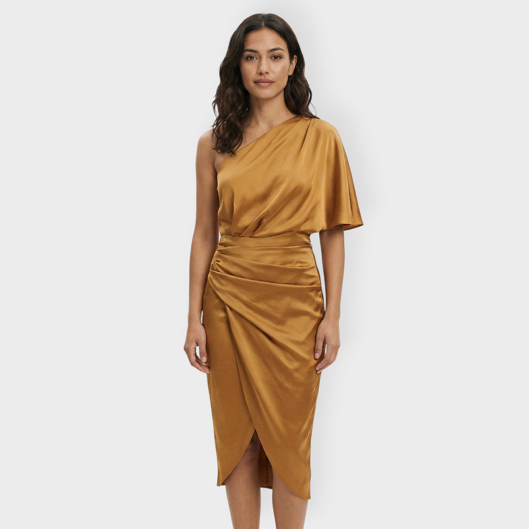 Robe de Fête Femme Une Épaule