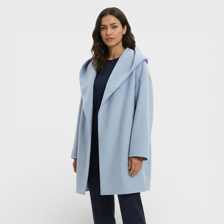 Manteau Oversize Court Un Bouton Femme