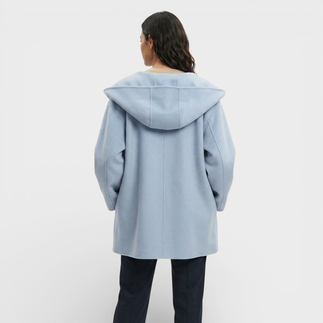 Manteau Oversize Court Un Bouton Femme