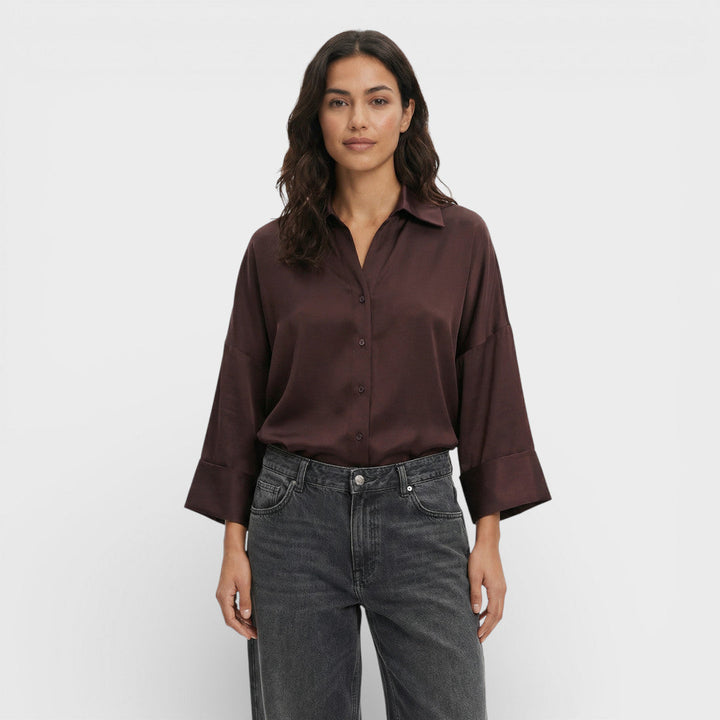 Chemise Femme Manche Large Élégante