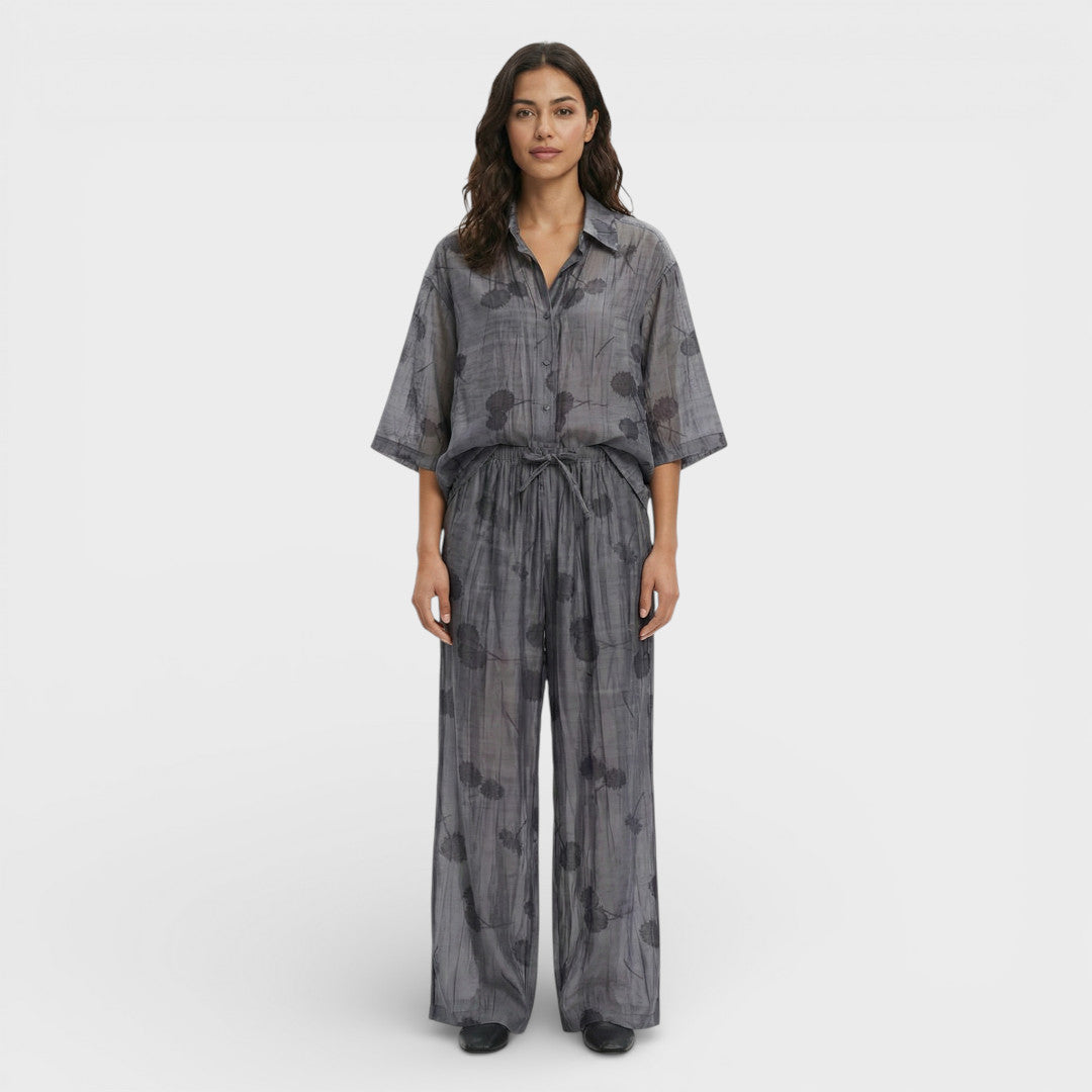 Ensemble Femme Jacquard Élégant