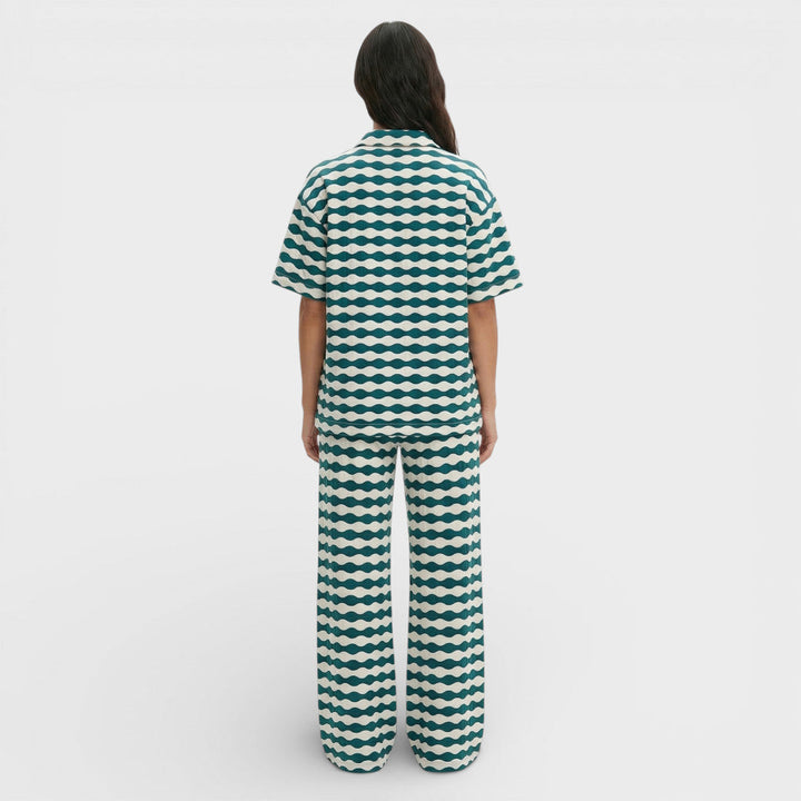 Ensemble Maille Femme Rayures Élégant