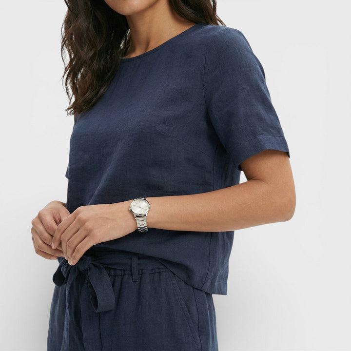 Ensemble Femme Top Pantalon Nœud