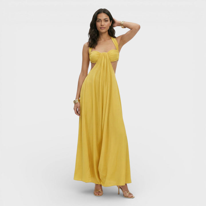 Combinaison Longue Femme Dos Ouvert