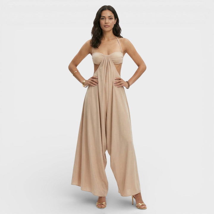 Combinaison Longue Femme Dos Ouvert
