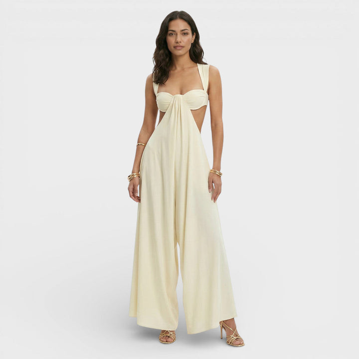 Combinaison Longue Femme Dos Ouvert