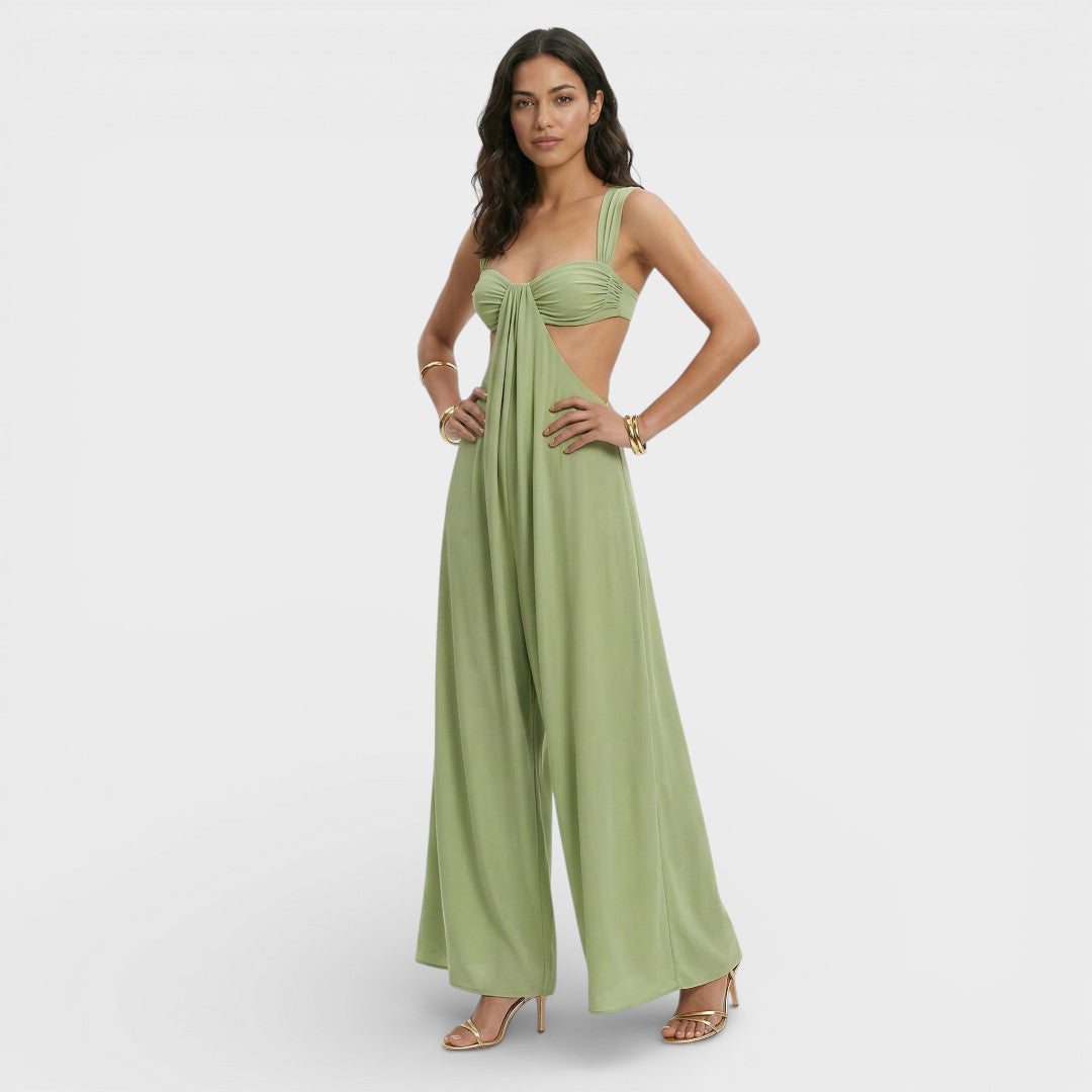 Combinaison Longue Femme Dos Ouvert