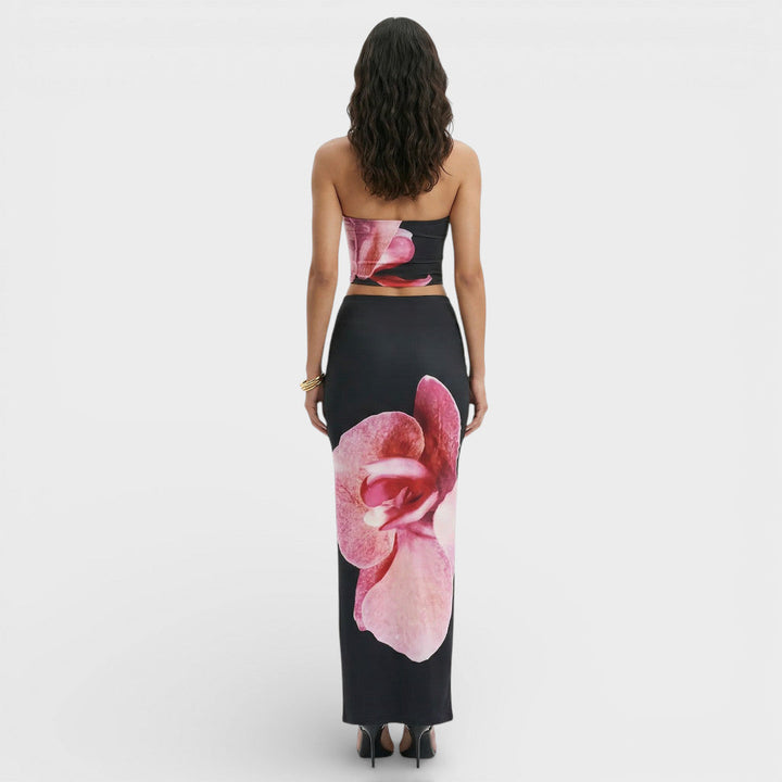 Ensemble Deux Pièces Femme Floral