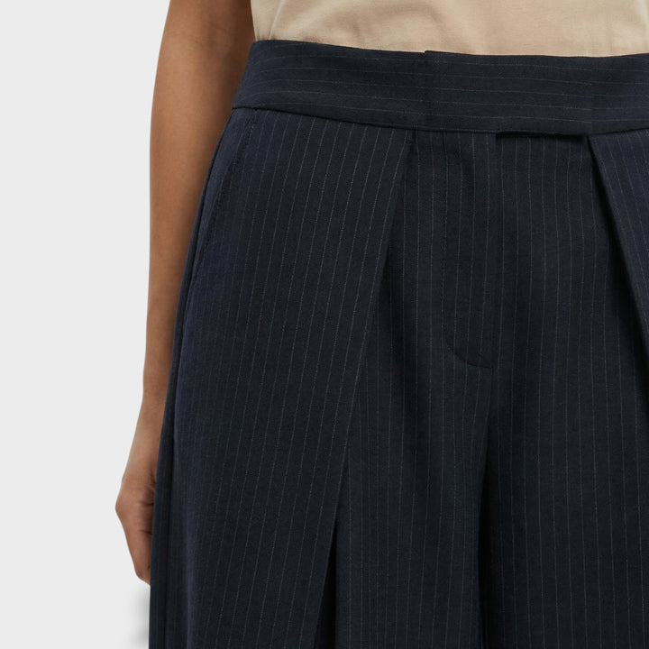 Pantalon Large Élégant Femme