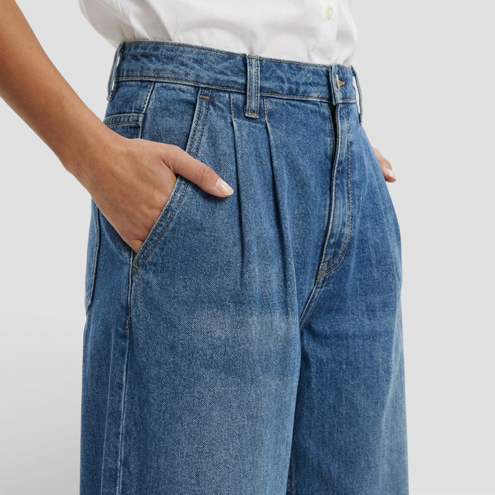 Jean Coupe Large Femme