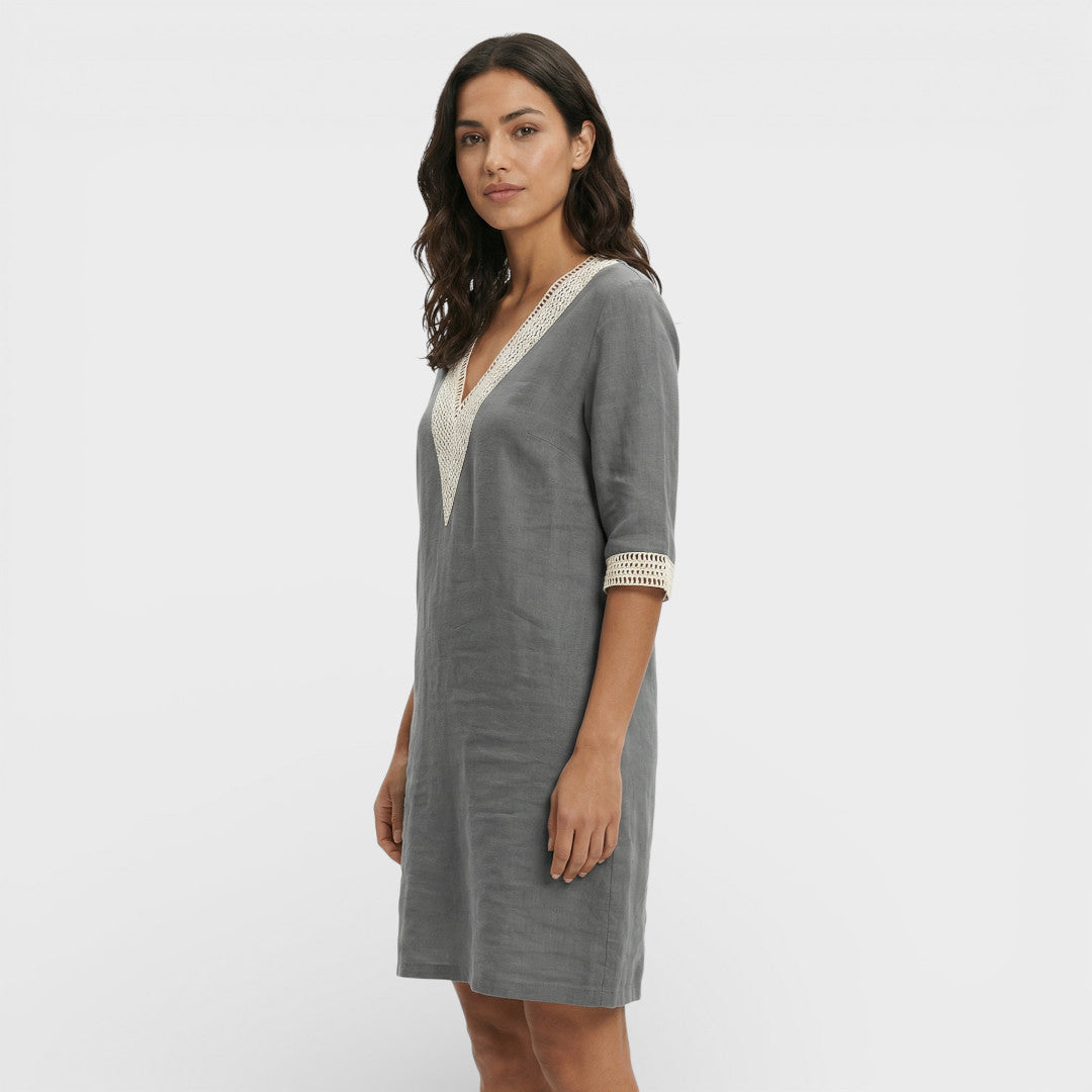 Robe Midi Légère Femme Élégante