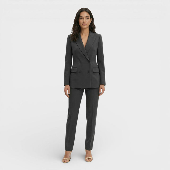 Ensemble Tailleur Stretch Femme Élégant