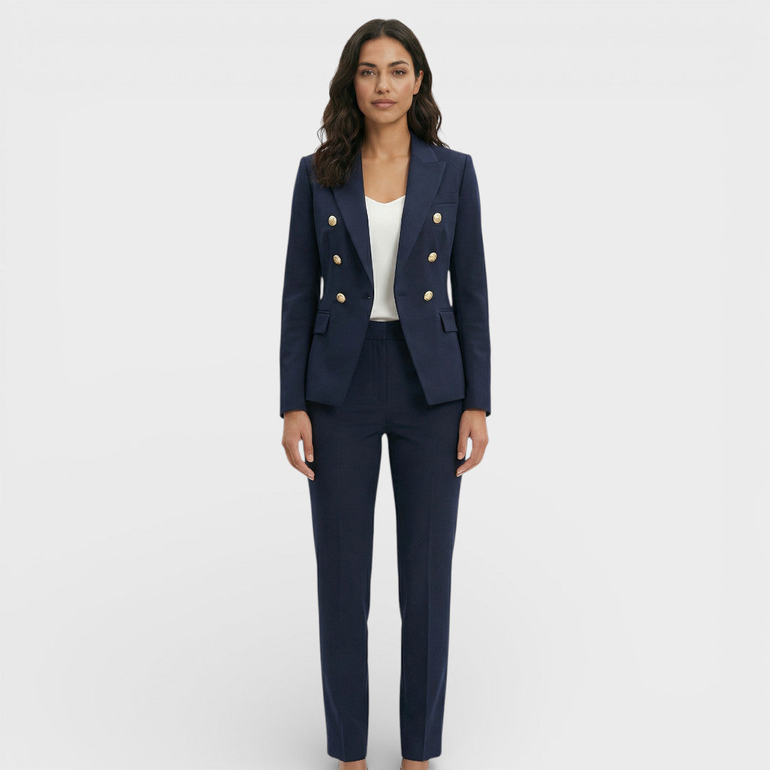 Ensemble Tailleur Double Boutonnage Femme
