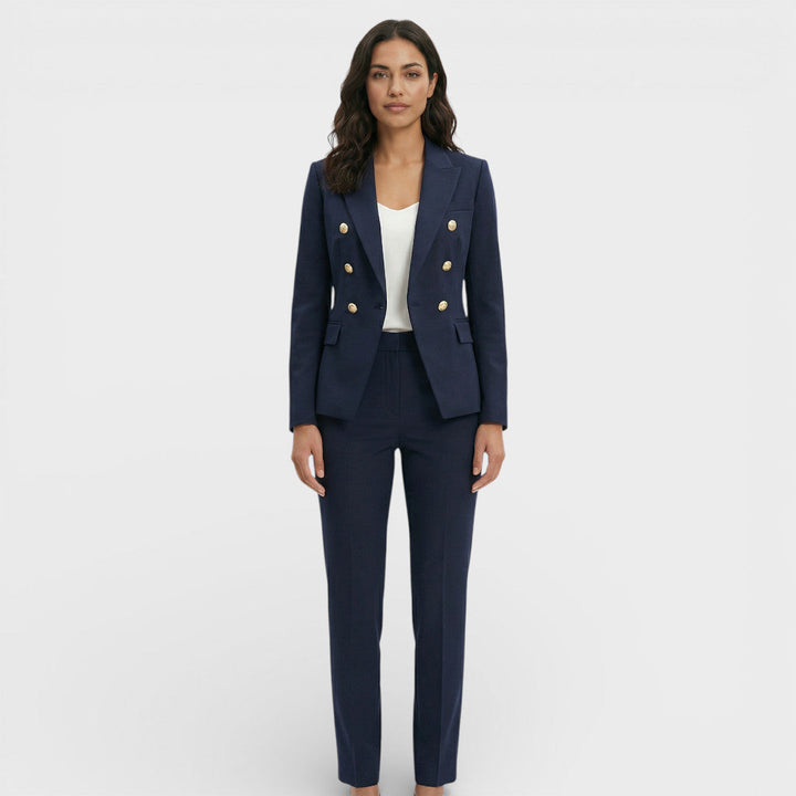 Ensemble Tailleur Double Boutonnage Femme