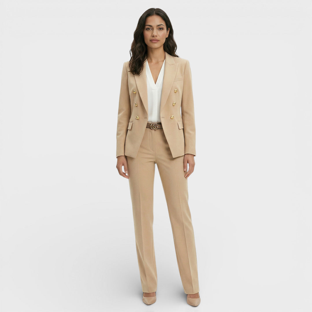 Ensemble Tailleur Double Boutonnage Femme