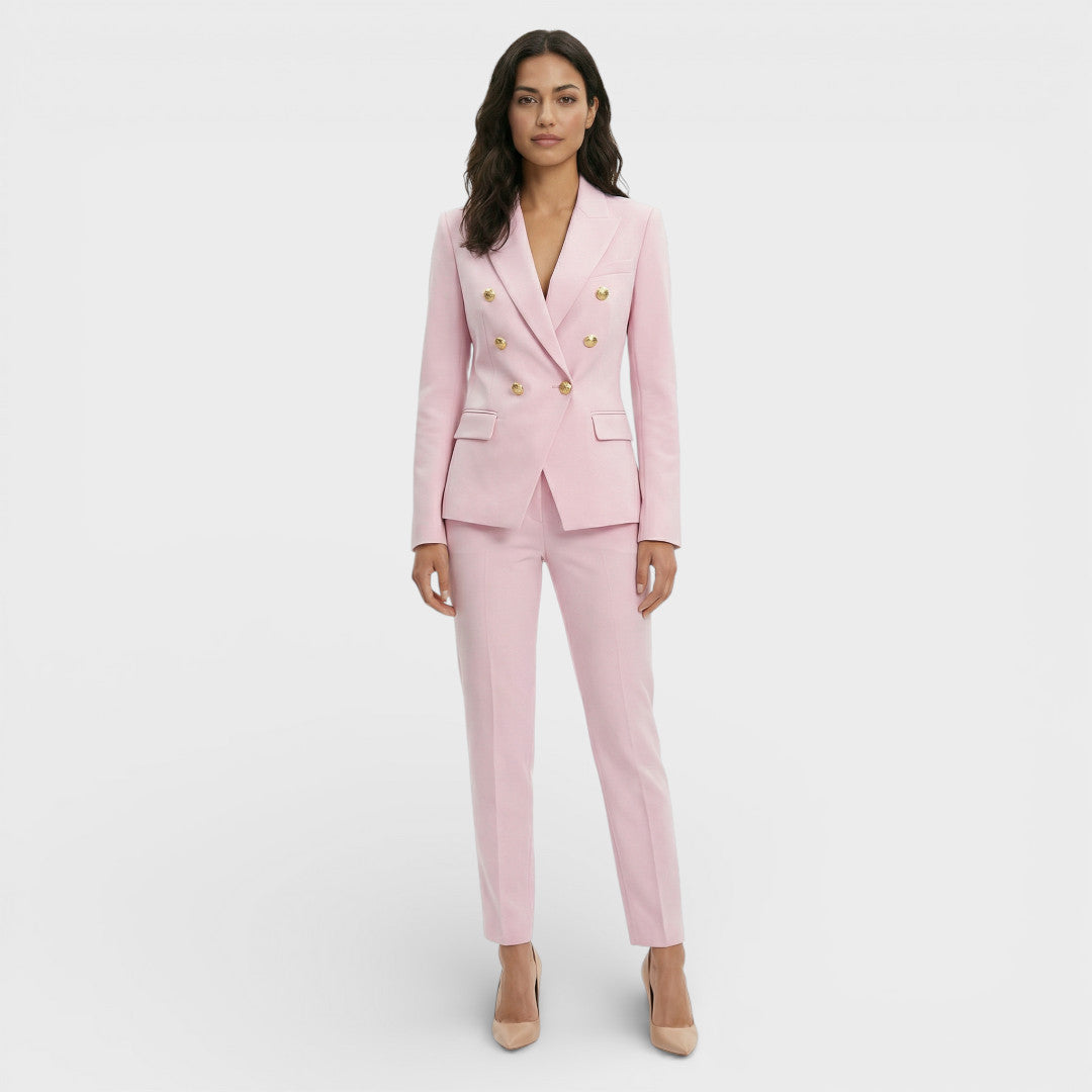 Ensemble Tailleur Double Boutonnage Femme