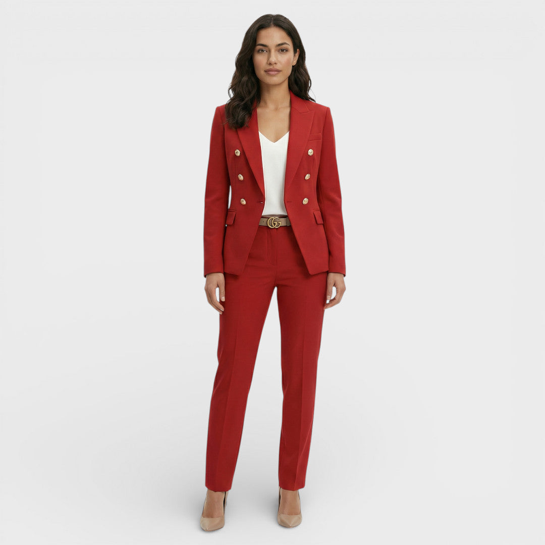 Ensemble Tailleur Double Boutonnage Femme