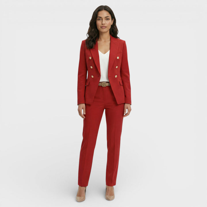 Ensemble Tailleur Double Boutonnage Femme