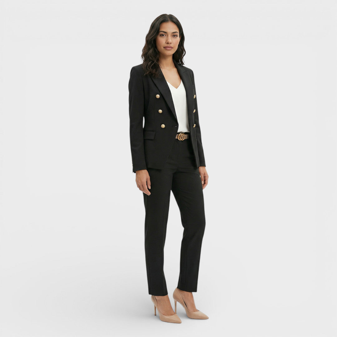 Ensemble Tailleur Double Boutonnage Femme