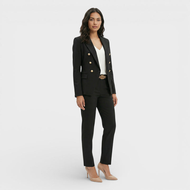 Ensemble Tailleur Double Boutonnage Femme